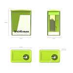 ТОЧИЛКА ПЛАСТ. ERICHKRAUSE CITY MINI, NEON, КОНТЕЙНЕР, АССОРТИ, ДИСПЛЕЙ /28/784/ РФ