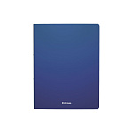 ПАПКА С БОК. ЗАЖИМОМ, ЕRICHКRAUSE MATT CLASSIC, А4, 0,4 ММ, СИНИЙ /4/60/ РФ