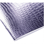 ТЕТРАДЬ 48 Л, А5, КЛ, ХАТБЕР, БУМВИНИЛ METALLIC CROCO КОРИЧНЕВЫЙ, ТИСНЕНИЕ, НА СКОБЕ /10/100/