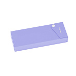 Пенал пластиковый ErichKrause Diagonal Pastel, ассорти (в коробке-дисплее по 12 шт.)