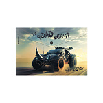 КОНВЕРТ ПЛАСТ. НА КНОПКЕ, A4, ERICHKRAUSE ROAD BEAST, 0.16 ММ, АССОРТИ /12/240/ РФ