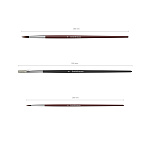 КИСТИ НАБОР ИЗ 03 ШТ. ERICHKRAUSE BASIC, Д/АКВАРЕЛИ И ГУАШИ, ПОНИ+ЩЕТИНА, ПОЛИБЕГ /12/288/