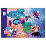 АЛЬБОМ Д/РИС. 40 Л. А4, ХАТБЕР. СТРАНА ГРЕЗ, НА СКОБЕ /5/7/35/ РФ