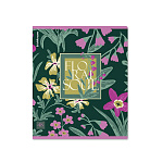 ТЕТРАДЬ 48 Л, А5, КЛ. ERICHKRAUSE FLORAL SOUL, ВЫБ. УФ-ЛАК, ЛАМ. SOFT-TOUCH, MIX-PACK /5/100/