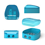 ТОЧИЛКА ПЛАСТ. ERICHKRAUSE DUO, С КОНТЕЙНЕРОМ, 2 ОТВ, АССОРТИ /12/72/720/