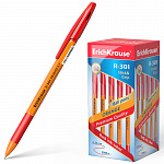 РУЧКА ШАР. ERICHKRAUSE R-301 ORANGE 0,7 STICK&GRIP, КРАСНЫЙ /50/400/3200/