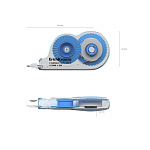 КОР. ЛЕНТА 4.2 ММ*05 М ERICHKRAUSE TECHNO WHITE, ПОЛИБЕГ /24/480/