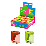 ТОЧИЛКА ПЛАСТ. ERICHKRAUSE CITY MINI, NEON, КОНТЕЙНЕР, АССОРТИ, ДИСПЛЕЙ /28/784/ РФ