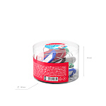 БРЕЛОК ДЛЯ КЛЮЧЕЙ ERICHKRAUSE, С ИНФО-ОКНОМ, ТРАПЕЦИЯ, АССОРТИ /12/144/