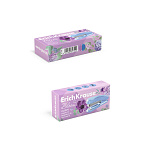 СТЕПЛЕР №10, ДО 15 Л. ERICHKRAUSE CLIPPY PASTEL BLOOM, АССОРТИ /24/288/