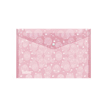 КОНВЕРТ ПЛАСТ. НА КНОПКЕ, A4, ERICHKRAUSE PASTEL DOTS, 0.18 ММ, АССОРТИ /12/240/ РФ