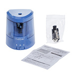 ТОЧИЛКА ЭЛЕКТРИЧЕСКАЯ ХАТБЕР ЭСКИЗ, РЕГУЛИР. ЗАТОЧКИ, ЗАП. ЛЕЗВИЕ, ПРОЗР. ПВХ-БОКС /12/