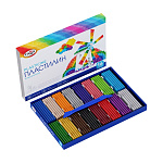 ПЛАСТИЛИН 16 ЦВ. ГАММА. КЛАССИЧЕСКИЙ, 320 Г, СО СТЕКОМ, К/К /10/РФ