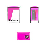 ТОЧИЛКА ПЛАСТ. ERICHKRAUSE CITY MINI, VIVID, КОНТЕЙНЕР, АССОРТИ, ДИСПЛЕЙ /28/784/ РФ