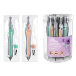 ЦИРКУЛЬ ERICHKRAUSE PASTEL BLOOM, МЕТАЛЛ. 125 ММ+СМ. ГРИФЕЛЬ, АССОРТИ, ПВХ ЧЕХОЛ, ТУБУС /24/384/