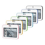 Бейдж горизонтальный ErichKrause книжка, размер вставки 85х54 мм, ассорти, в пакете