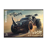 АЛЬБОМ Д/РИС. 24 Л. A4, ERICHKRAUSE ROAD BEAST, НА СКОБЕ, MIX-PACK /5/40/