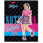 ТЕТРАДЬ 60 Л, А5, КЛ, ХАТБЕР. ZOOMER GIRL, НА СКОБЕ /8/80/