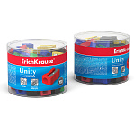 ТОЧИЛКА ПЛАСТ. ERICHKRAUSE UNITY, НА 1 ОТВЕРСТИЕ, АССОРТИ /55/1650/3300/