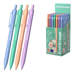 Ручка шариковая автоматическая ErichKrause R-305 Matic Pastel Bloom 0.7, цвет чернил синий (в коробке по 50 шт.)