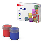 КРАСКИ ГУАШ. 12 ЦВ. ERICHKRAUSE BASIC, 17 МЛ /18/