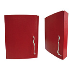 ПАПКА Д/БУМАГ АРХИВНАЯ, БОКС 12 СМ, КАРТ. КРАСНАЯ /4/