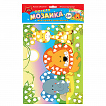 НАБОР Д/ТВОРЧЕСТВА МОЗАИКА МЯГКАЯ Д/САМЫХ МАЛЕНЬКИХ. ВЕСЕЛЫЕ ЖИВОТНЫЕ /50/