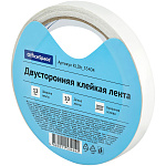 КЛЕЙКАЯ ЛЕНТА 12 ММ*10 М, OFFICE SPACE, ДВУСТОРОННЯЯ, БУМ. ОСНОВА /