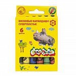 МЕЛ ВОСКОВОЙ 06 ЦВ. КАЛЯКА-МАЛЯКА, СУПЕРТОЛСТЫЕ, КРУГЛЫЕ /12/