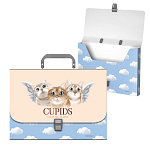 Портфель пластиковый ErichKrause® Cupids, A4 (в пакете по 1 шт.)