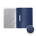 СКОРОСШИВАТЕЛЬ ПЛАСТ, А4, ERICHKRAUSE FIZZY CLASSIC, 0,14 ММ, СИНИЙ /20/240/ РФ