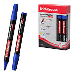 МАРКЕР ПЕРМ. ERICHKRAUSE Р-300, СКОШЕННЫЙ, СИНИЙ /12/144/864/
