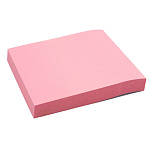 БЛОК Д/ЗАПИСИ 76*76 ММ, 100Л, WORKMATE, ПАСТЕЛЬНО-РОЗОВЫЙ /12/384/