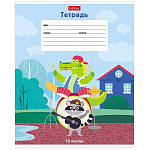 ТЕТРАДЬ 12 Л, ЛИН. ХАТБЕР, КАНИКУЛЫ, НА СКОБЕ /10/140/