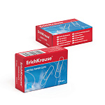 СКРЕПКИ 33 ММ/100 ШТ. ERICHKRAUSE, МЕТАЛЛИЧЕCКИЕ /10/300/