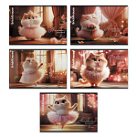 АЛЬБОМ Д/РИС. 08 Л. A4, ERICHKRAUSE PRIMA CAT, НА СКОБЕ, MIX-PACK /5/100/ 