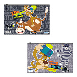 КОНВЕРТ ПЛАСТ. НА МОЛНИИ, B5, ERICHKRAUSE ПРОСТОКВАШИНО ZIP, АССОРТИ /12/144/