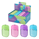 ТОЧИЛКА ПЛАСТ. ERICHKRAUSE S-SHARP, С КОНТЕЙНЕРОМ, АССОРТИ /24/72/720/