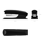 СТЕПЛЕР №10, ДО 20 Л. ERICHKRAUSE ЕСО, ЧЕРНЫЙ /12/288/