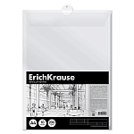 ПАПКА ДЛЯ ЧЕРЧЕНИЯ 10 Л, А4, ERICHKRAUSE, ART, ГОРИЗ. РАМКА, БЕЛЫЙ, ПЛАСТИКОВАЯ ПАПКА /45/ РФ