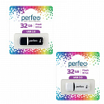 ФЛЭШ-ДИСК 32GB PERFEO C02, COLOR /