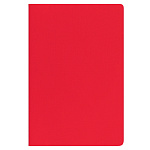 БЛОКНОТ 48 Л, А5, PORTOBELLO CORSA SLIM. ИСК. КОЖА, ГИБКАЯ ОБЛ. КРАСНЫЙ /