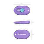 НОЖ КАНЦЕЛЯРСКИЙ ERICHKRAUSE GLOUD MINI PASTEL, АССОРТИ /50/1000/