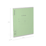 ТЕТРАДЬ 24 Л, ЛИН. ERICHKRAUSE КЛАССИКА COVERPRO ЗЕЛЕНАЯ /10/160/ РФ