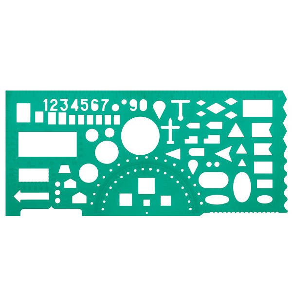 ЛИНЕЙКА ОФИЦЕРСКАЯ СТАММ, ГИБКАЯ /20/100//РФ