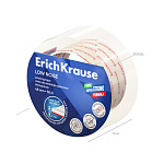 Клейкая лента упаковочная ErichKrause Low noise, повышенной прозрачности, бесшумная, 48mmх50m (в пленке по 1шт.)