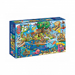 ИГРА ПАЗЛЫ ХАТБЕР. 1000 ЭЛЕМЕНТОВ, А2, PREMIUM. РЫБА-КИТ, 680*480ММ /10/