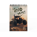 БЛОКНОТ 80 Л, А6, КЛ. ERICHKRAUSE ROAD BEAST, MIX-PACK, НА СПИРАЛИ /4/64/