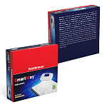 ЛАСТИК ERICHKRAUSE SMARTWAY®, КВАДРАТ, С ЦЕНТРОВКОЙ, БЕЛЫЙ /27/