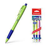 ручка шар. авт. erich krause® ultra glide technology joy neon, набор 03 шт, синий /48/576/